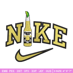 Corona x nike embroidery design, Nike embroidery, Embroidery file, Embroidery shirt, Emb design, Digital download