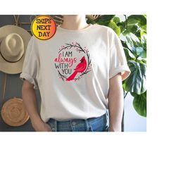 Always With You Shirt, Cardinal Bird Shirt, Cardinal Lover Gifts, Bird Lover Sweatshirt, Cute Cardinal Shirt, Bird Sweat