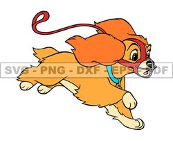 Disney Lady And The Tramp Svg, Good Friend Puppy,  Animals SVG, EPS, PNG, DXF 254