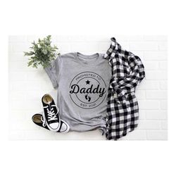 Promoted to Custom Daddy EST 2021 Shirt, New Dad Gift, Fathers Shirt, Pregnancy Announcement, Gift For Dad, Custom Men S