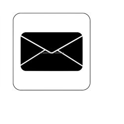 Svg Mail Digital Download Icon Printable Vector Clipart Letter Vector Illustration Png Illustration E-mail Svg Printable