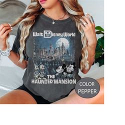 The Haunted Mansion Shirt, Disney Comfort Colors Shirt, Haunted Mansion Shirt, Walt Disney World Shirt, Disney Halloween