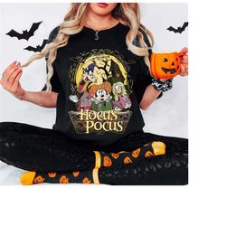 Vintage Hocus Pocus Shirt, Minnie Daisy Clarabelle Shirt, Sanderson Sisters Shirt, Disney Witch Shirt, Disney Comfort Co