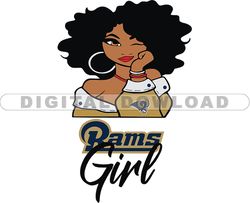 Rams Girl Svg, Girl Svg, Football Team Svg, NFL Team Svg, Png, Eps, Pdf, Dxf file 17
