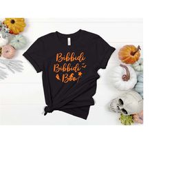Bibbidi Bobbidi Boo shirt, Women's Halloween shirt, matching Halloween shirts, Halloween party tee, Halloween Pumpkin, F