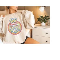 Disney Pixar Toy Story Sweatshirt, Vintage Toy Story Hoodie, Toy Story Friends Sweater, Toy Story Family Sweatshirt, Dis