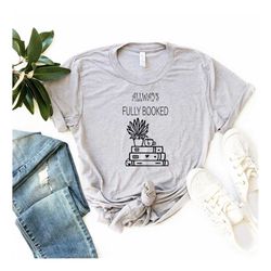 Plant Book Shirt, Plant Lover Tee, Readers Gift T-shirt, Bookshelf Shirt, Flower Parenthood,  Gardening Clothing, Plant