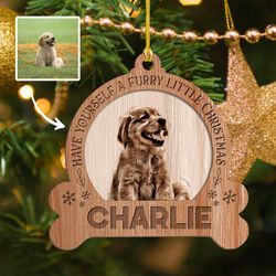 Personalized Christmas Ornament For Dog