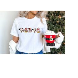 Disney Friends Christmas shirt, Mickey Christmas Shirt, Christmas Mickey Friends Head Shirt, Christmas Gifts, Disneytrip