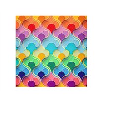 Rainbow Pattern Background, Vibrant and Eye-Catching Rainbow Pattern Background for Your Creative Projects