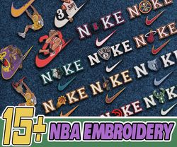 15+ Custom Logo Basketball Brand Embroidery Bundle, Famous Basketball Team Embroidery Bundle, Basketball Embroidery Bundle, Pes, Dst, Jef, Files, Instant Download