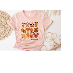 Disney Fall T-Shirt, Disney Thanksgiving Shirt, Family Disney Matching Kids Shirt, Fall Disney gift, Fall Mickey tshirt,