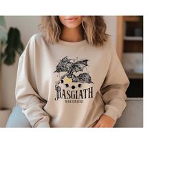 Basgiath War College Sweatshirt, The Empyrean Series Sweater, Rebecca Yarros Merch, Book Lover Gift, Bookish Shirt, Drag