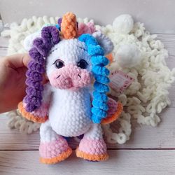 Unicorn, multi-colored unicorn