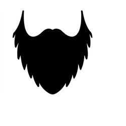 Beard Svg Instant Download Beard Picture Png Clipart Beard Dxf cutting Image Commercial Use