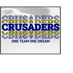 Crusaders Sports Team | Crusaders svg | Team Spirit | SVG |PNG |JPG| Sublimation | Instant Digital download