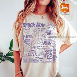 Speak Now Taylor Swifts Taylor Swift Version Shirt, Speak Now Tracklist Shirt, Taylor Swiftie Tshirt, Speak Now Album Sh