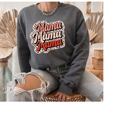 Mama Sweater, Mama Retro Sweater, Women Sweatshirt, Mama Hoodie, Boho, gift for mom, Mothers Day,