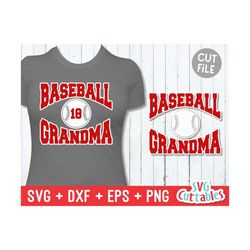 Baseball svg, Baseball Grandma svg, dxf, eps, png, Baseball Cut File, Silhouette, Cricut Cut File, Digital Download