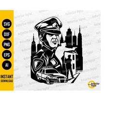 Police SVG | Cop SVG | Law Enforcement SVG | Emergency Patrol 911 City Dispatch | Cut Files Cuttable Clip Art Vector Dig