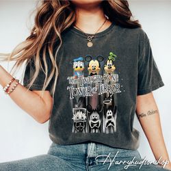 Retro Disney The Twilight Zone Tower Of Terror Comfort Colors Shirts, Tower of Terror Ride T-Shirt,Mickey and Friends,Di