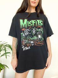 Vintage Misfits T Shirt, Vintage 90s Misfits Shirt, Vintage Misfits Halloween Shirt, Misfits Punk Rock Music Shirt, The
