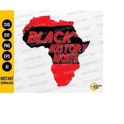 black history month svg | african american t-shirt decal poster sticker sign | cricut silhouette | printable clipart dig