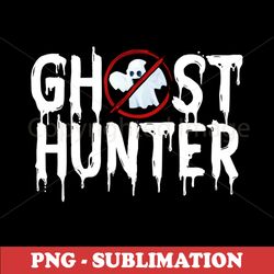 Ghost Hunter - Hauntingly Real Sublimation PNG - Bring the Paranormal to Life
