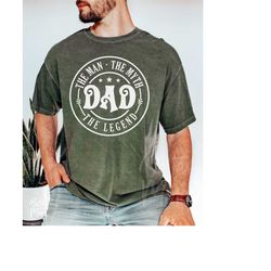 Fathers Day Svg, The Man The Myth The Legend SVG PNG PDF, Daddy Svg, Dad Svg, Dad Quote Svg, Dad Svg Designs, Father Svg