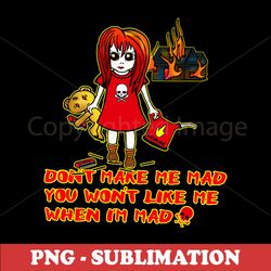 Pyro Girl - Fiery Fantasy - Ignite Your Imagination with this Epic PNG Sublimation Digital Download