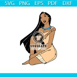 Pocahontas, disney, disneyland, disney world, disney character, disney town, disney svg, digital file, vinyl for cricut,