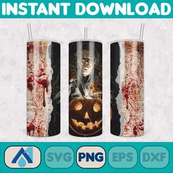 friends png , Halloween Tumbler PNG, 20oz Skinny Tumbler, Scary Tumbler Wrap, Sublimation Designs