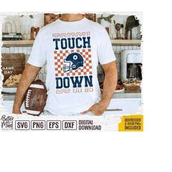 Touchdown SVG, Touchdown Season Svg, Football Mom Svg, Sports Mom Svg, Football Shirt Svg, Touchdown Png, Football Seaso