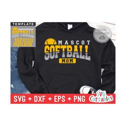 softball svg - softball template - svg - eps - dxf - png - silhouette -  cricut cut file - 0040 - softball team - digita