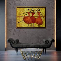 african women framed canvas, abstract african wall art, ethnic african art, african wall decoration, african canvas, bla