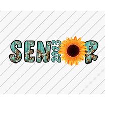 Senior 2023, Sunflower png, Sublimation Designs Downloads, DTG Files, Cow Hide PNG, Western Senior png, Graduation png