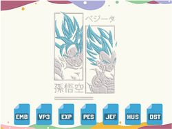 Anime Character Embroidery Machine Design Format pes. exp. jef. dst. hus. vp3, Embroidery Design, Embroidery File