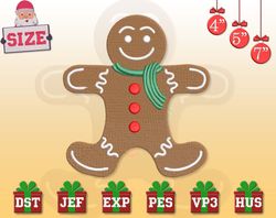 Gingerbread Embroidery Designs, Christmas Embroidery Designs, Merry Xmas Embroidery Designs, Mini Embroidery Design