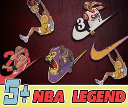 5+ Legend Basketball Brand Embroidery Bundle, Famous Basketball Team Embroidery Bundle, Basketball Embroidery Bundle, Pes, Dst, Jef, Files, Instant Download