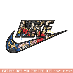 Luffy swoosh embroidery design, One piece embroidery, Anime design, Embroidery shirt, Embroidery file, Digital download