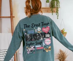 Retro Pittsburgh, PA Night 2 Comfort Colors Shirt, Seven and The Story of Us, Taylor Swiftee Merch, Eras Tour 2023, Eras