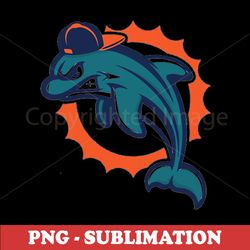 The Phins - Sublimation PNG Digital Download - Dive into Dolphin Magic with this Exclusive Design