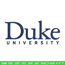 Duke Blue Devils embroidery, Duke Blue Devils embroidery, Football embroidery, Sport embroidery, NCAA embroidery (6)