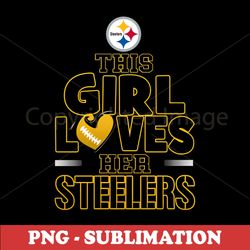 Steelers Sublimation PNG File - Perfect for Fans - High Quality Digital Download