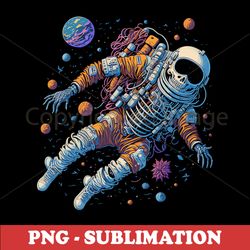 Lost in Space - Digital Galaxy - High-Quality Sublimation PNG Download