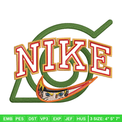 Nike konoha logo embroidery design, Naruto embroidery, Nike design,Embroidery shirt, Embroidery file, Digital download