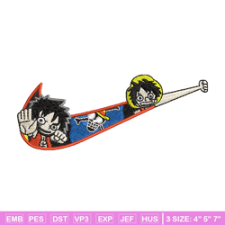 Nike luffy embroidery design, Nike embroidery, Anime design, Embroidery shirt, Embroidery file, Digital download