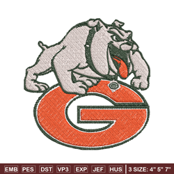 Georgia Bulldogs embroidery, Georgia Bulldogs embroidery, Football embroidery, Sport embroidery, NCAA embroidery. (20)