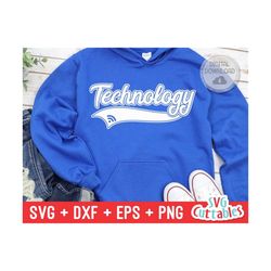 Technology svg - Technology Teacher - Occupation - Swoosh - svg - dxf - eps - png - Cut File - Silhouette - Cricut - Dig