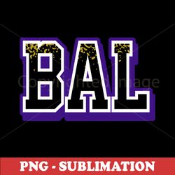 baltimore football retro sublimation file - vintage sports graphics - instant png download